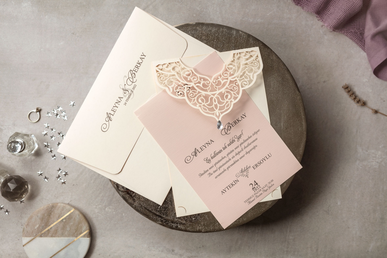 Wedding Davetiye     8377 - 2