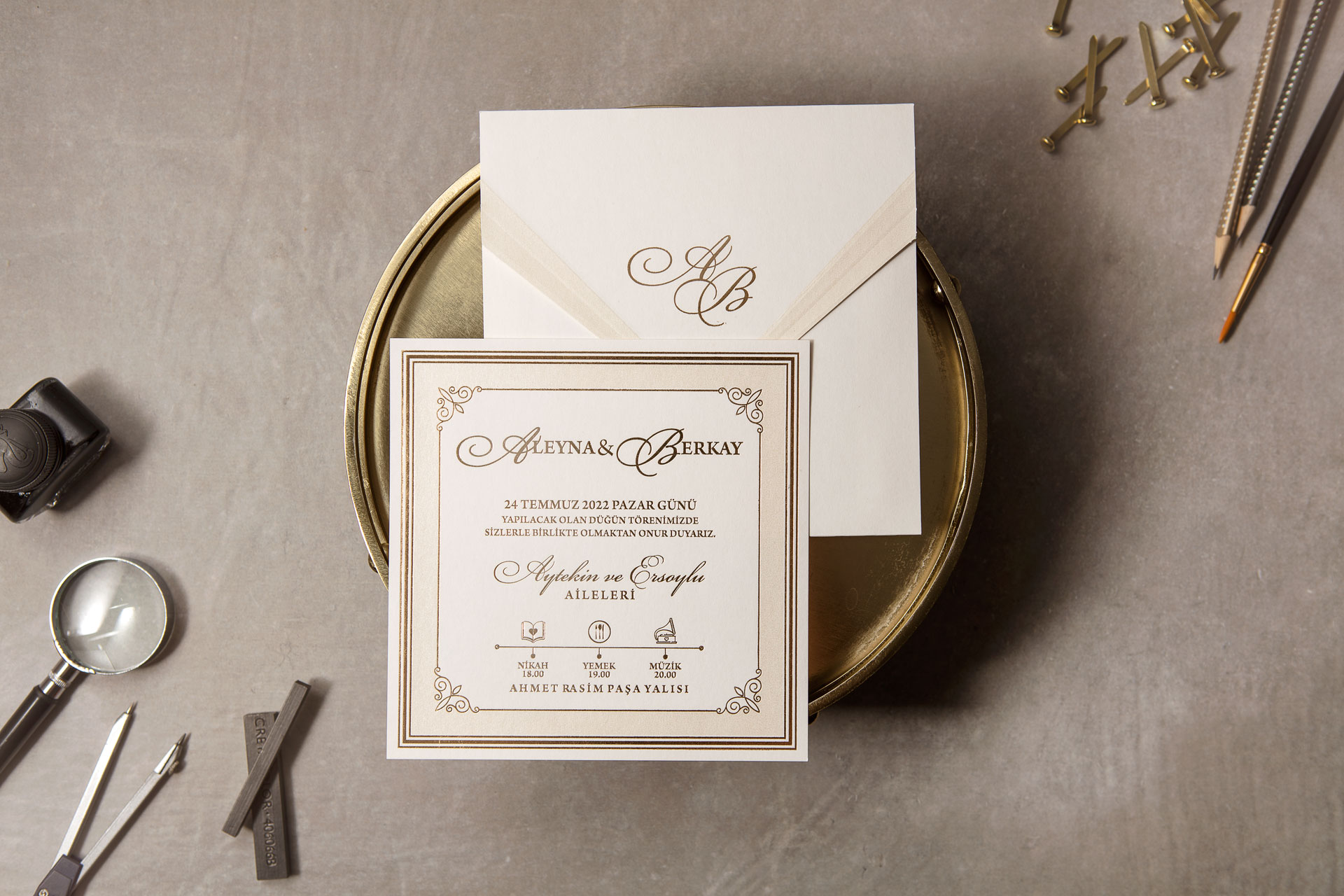 Wedding Davetiye     8382 - 2