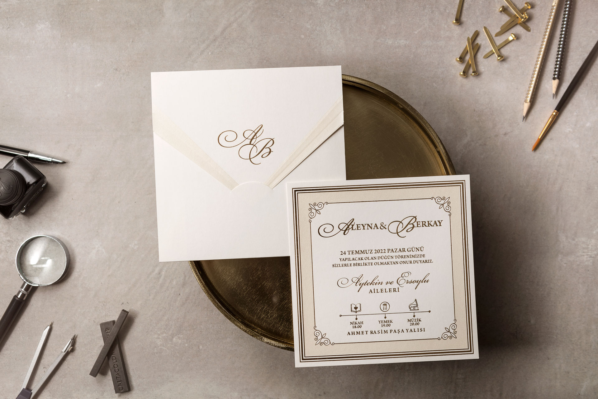 Wedding Davetiye     8382 - 3