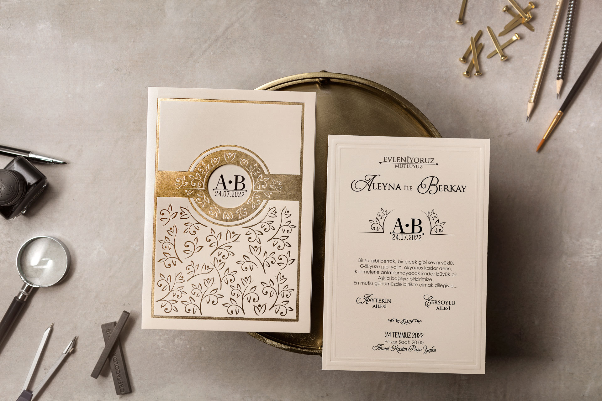 Wedding Davetiye     8390 - 3
